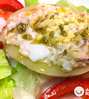 Unas sencillas patatas rellenas Foto: Recetas de rechupete