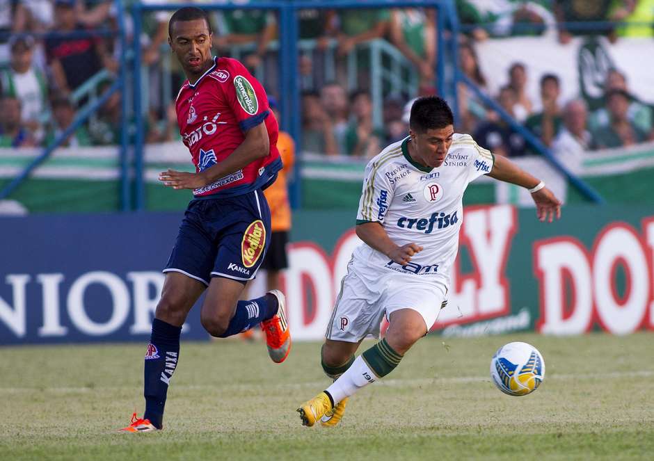 VÍDEO: 2º Gol de Cristaldo, Penapolense 0 x 2 Palmeiras - Paulistão 22/02/2015