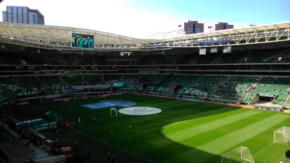 Gramado do Allianz Parque apresenta melhora para clássico