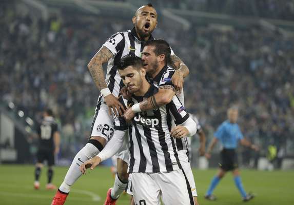 Juventus abriu o placar no início do primeiro tempo