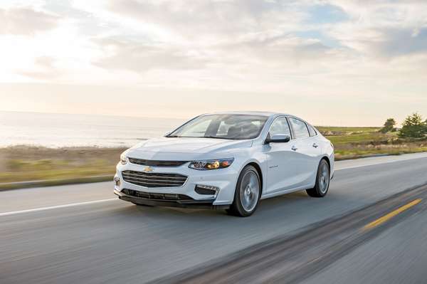 El Chevrolet Malibu 2016.