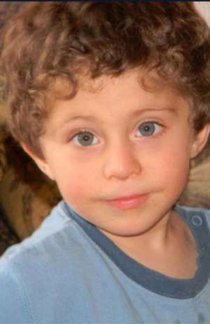Rafael Dides de cuatro años se perdió el mediodía de este sábado Foto: Agencia UNO