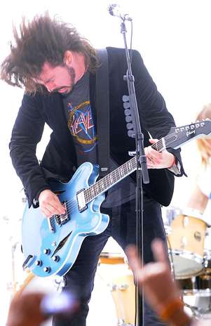Foo Fighters generó una serie de quejas en un festival de música por el alto nivel de su sonido. Foto: Getty Images