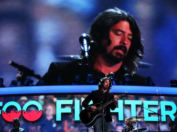 Los Foo Fighters en la Convención Nacional Democrática Foto: Getty Images