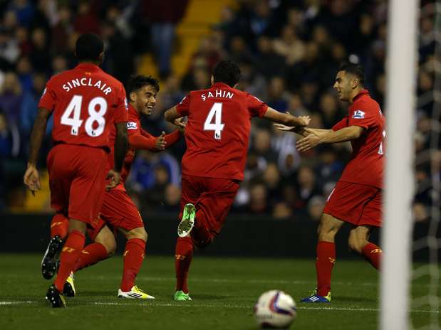 El centrocampista turco Nuri Sahin fue la gran figura del Liverpool al anotar los dos goles de su equipo en la victoria 2-1 ante West Bromwich. Foto: Getty Images El centrocampista turco Nuri Sahin fue la gran figura del Liverpool al anotar los dos goles de su equipo en la victoria 2-1 ante West Bromwich. Foto: Getty Images