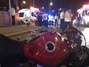 Fallece un motorista al estrellarse en la plaza de Colón