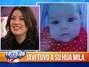 Javiera Contador presenta en televisión a su hija Mila