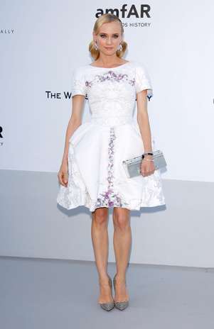 CAP D'ANTIBES, FRANCE - MAY 24: Actress Diane Kruger arrives at the 2012 amfAR's Cinema Against AIDS during the 65th Annual Cannes Film Festival at Hotel Du Cap on May 24, 2012 in Cap D'Antibes, France. (Photo by Andreas Rentz/Getty Images) Foto: Getty Images