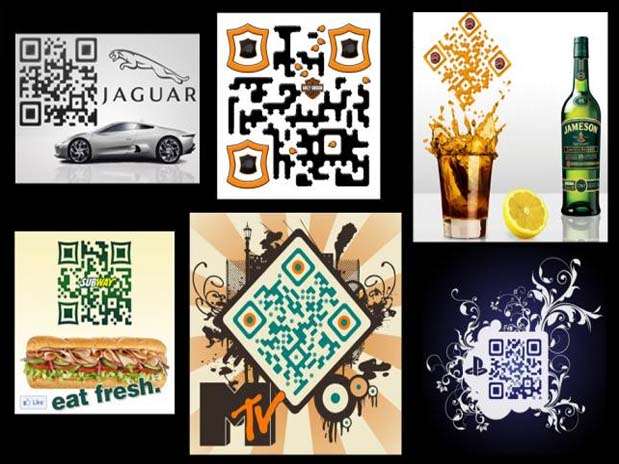 Algunos Códigos QR son verdaderas obras de arte digital. Foto: lainformacion.com