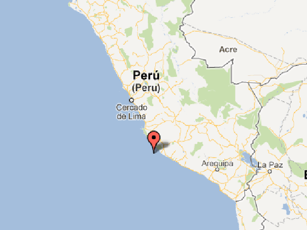 Segundo sismo del día en la región Ica. Foto: IGP