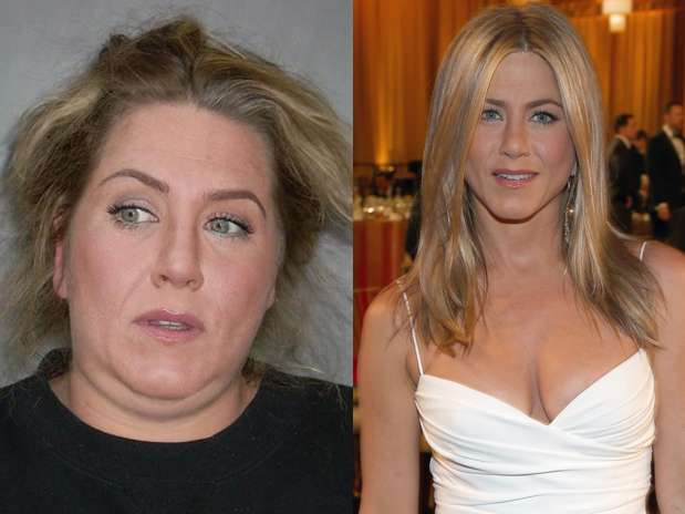 Jennifer Aniston - Estas celebridades tienen todo el potencial para ser bellos pero la página en facebook Planet Hiltron ha encontrado la manera de bajarlos de su pedestal y revelar su identidad si no fueran famosos, sin los millones para tratamientos, estilistas ni la disciplina del ejercicio y la buena alimentación. ¿Cuál es tu transformación favorita? Foto: Getty Images/Planet Hiltron