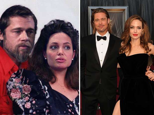 Angelina Jolie y Brad Pitt - Estas celebridades tienen todo el potencial para ser bellos pero la página en facebook Planet Hiltron ha encontrado la manera de bajarlos de su pedestal y revelar su identidad si no fueran famosos, sin los millones para tratamientos, estilistas ni la disciplina del ejercicio y la buena alimentación. ¿Cuál es tu transformación favorita? Foto: Getty Images/Planet Hiltron