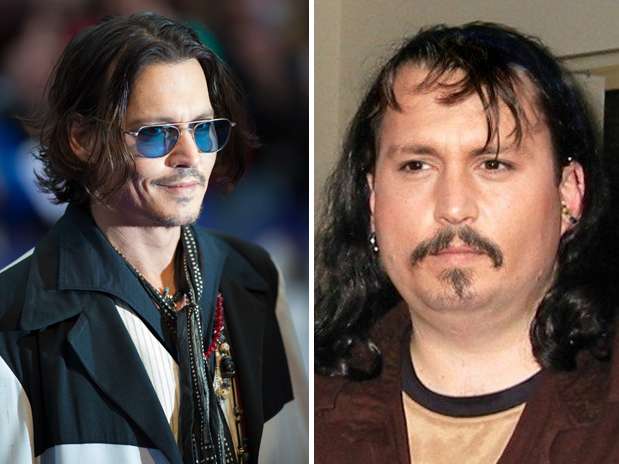 Johnny Depp - Estas celebridades tienen todo el potencial para ser bellos pero la página en facebook Planet Hiltron ha encontrado la manera de bajarlos de su pedestal y revelar su identidad si no fueran famosos, sin los millones para tratamientos, estilistas ni la disciplina del ejercicio y la buena alimentación. ¿Cuál es tu transformación favorita? Foto: Getty Images/Planet Hiltron