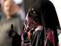 M.I.A. en los Spike TV 'Scream' Awards del 2010, con un burka estampada y una actitud innecesariamente agresiva. Foto: Getty Images M.I.A. en los Spike TV 'Scream' Awards del 2010, con un burka estampada y una actitud innecesariamente agresiva. Foto: Getty Images
