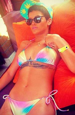 Rihanna tuvo una breve, pero intensa permanencia en Las Vegas. Foto: Instagram Rihanna tuvo una breve, pero intensa permanencia en Las Vegas. Foto: Instagram