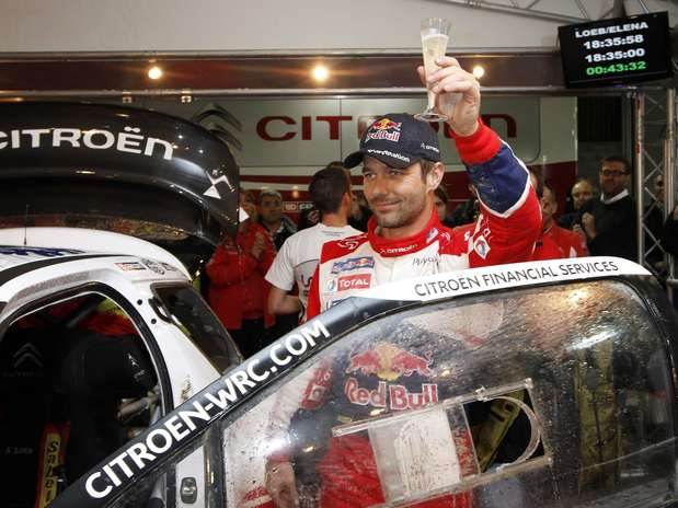 Sebastien Loeb Celebra Su Octavo Título Mundial Foto: CITROËN