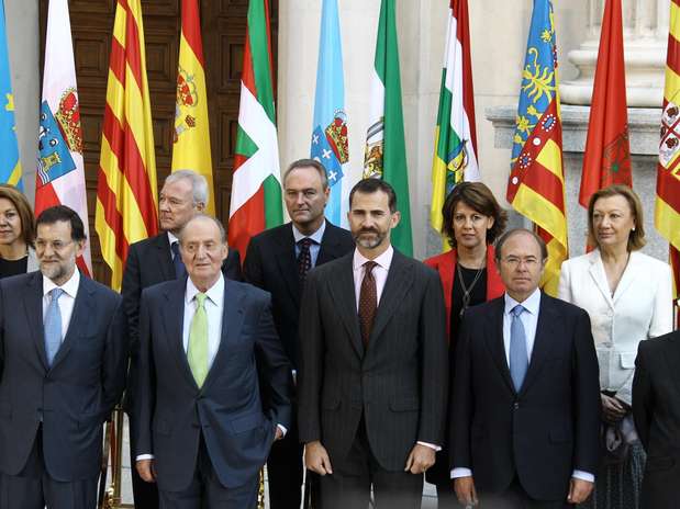 Rajoy y príncipes de asturias en conferencia de presidentes Foto: EUROPA PRESS Rajoy y príncipes de asturias en conferencia de presidentes Foto: EUROPA PRESS