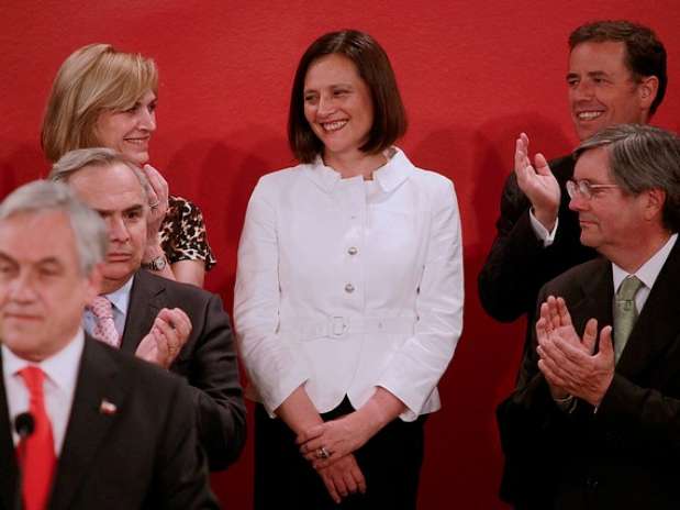 la ahora titular de OO.PP se desempeñaba como subsecretaria de dicha cartera. Foto: Agencia Uno la ahora titular de OO.PP se desempeñaba como subsecretaria de dicha cartera. Foto: Agencia Uno