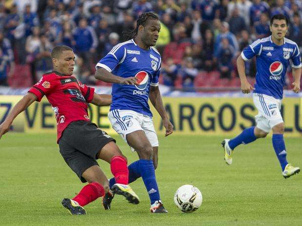 Jorge Perlaza sería la novedad de Millonarios en ataque para recibir al Deportivo Pasto en El Campín Foto: Terra