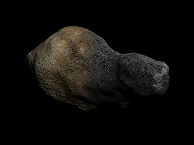 El asteroide 'Tutatis'. Foto: web