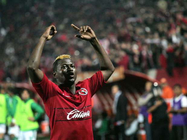 El colombiano, Duvier Riascos, es goleador y figura de los 'Xolos' de Tijuana, equipo que jugará con Millonarios la Copa Foto: EFE