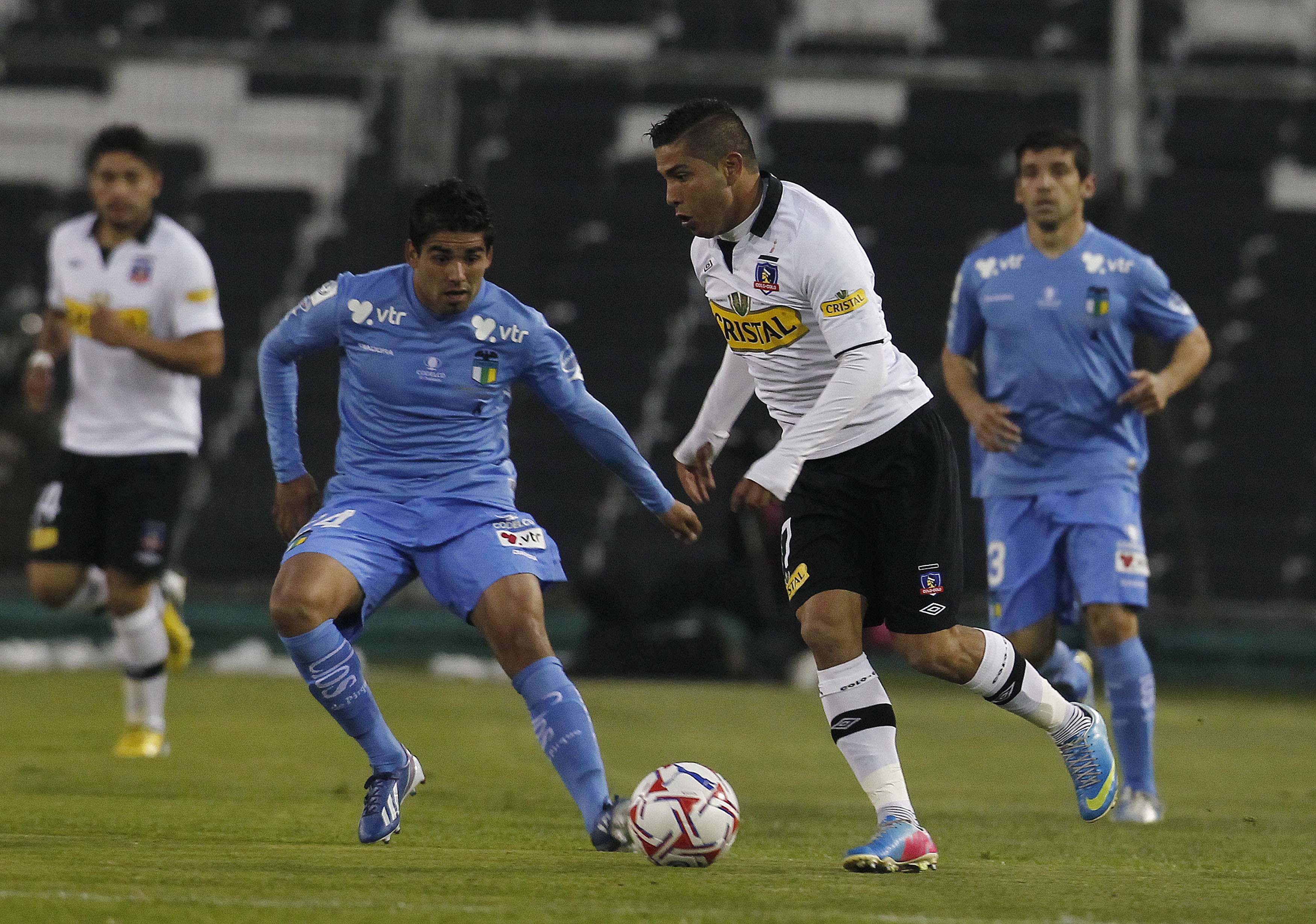 Fotos al minuto del duelo entre Colo Colo y O'Higgins