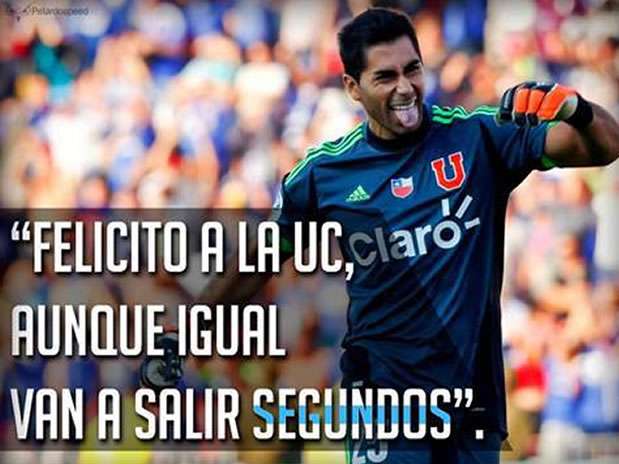 Hinchas del f�tbol crean afiches tras segundo lugar de la UC