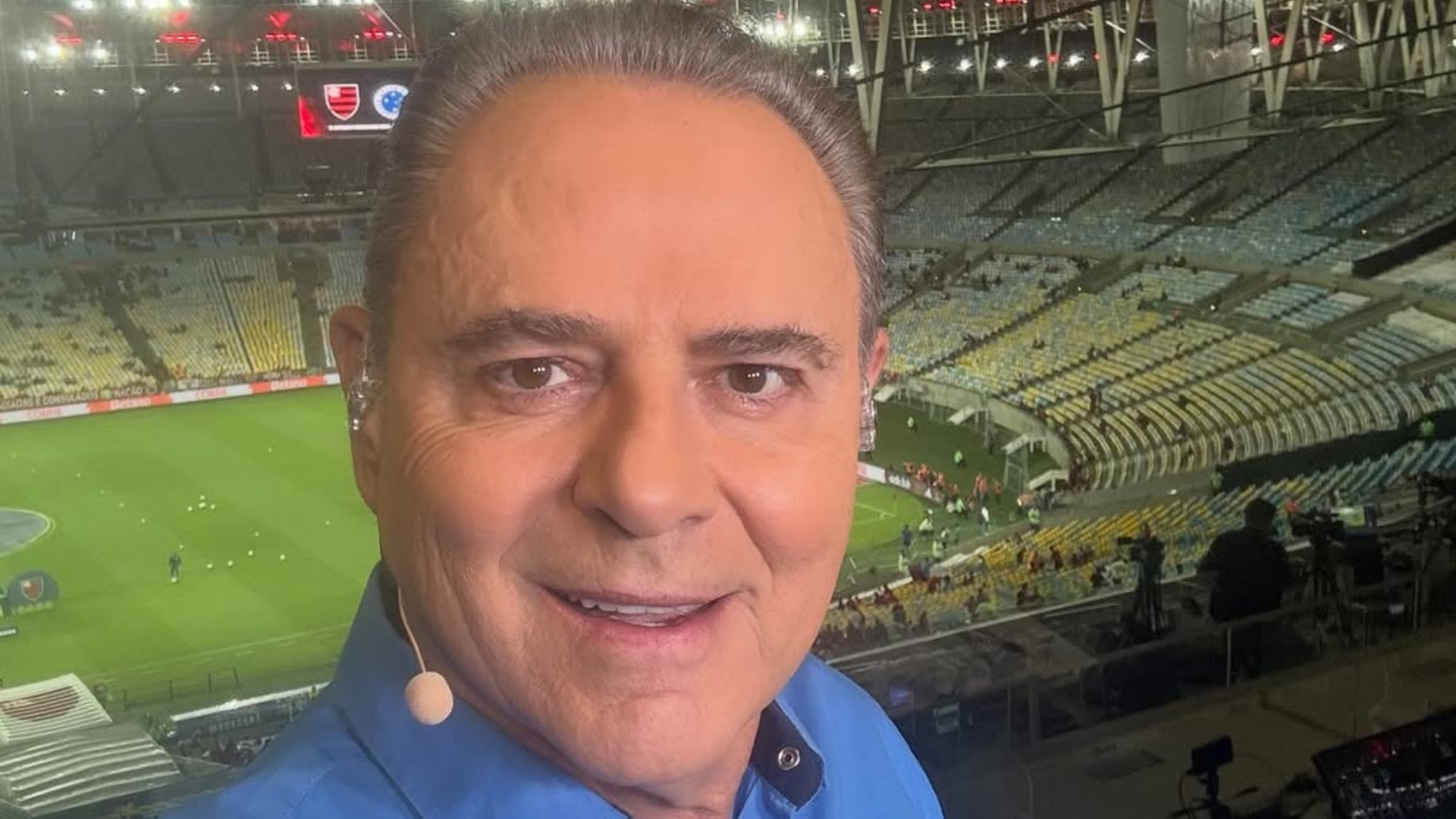 Luís Roberto se afasta de narração dos jogos da Copa por problemas de saúde