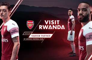 Ruanda defende acordo de patrocínio fechado com o Arsenal