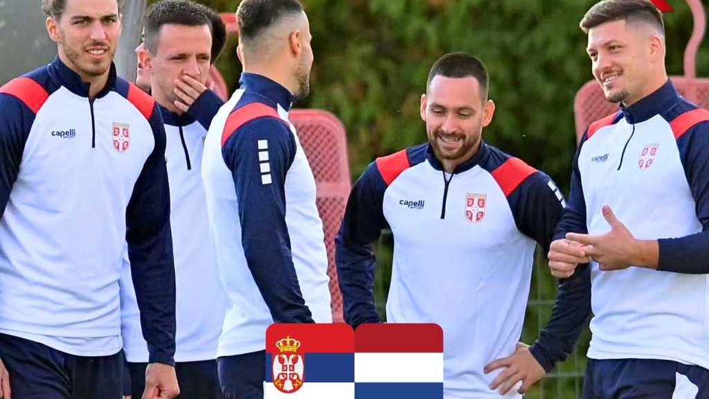 Imagem da partida Sérvia x Holanda