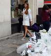 Paris: "bola de pano" chama atenção para mendigos em desfile