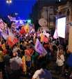 Eleitores comemoram vitória de Sartori em Porto Alegre; veja