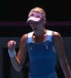 TÊNIS: Fed Cup: Kristina Mladenovic vence Ajla Tomljanovic (6-1,6-1)