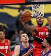 Blazers "desperdiça" atuação histórica de Lillard em Denver