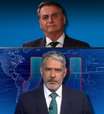 Em live, Bolsonaro ataca Globo e revela encontro com Bonner