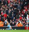 Inglês: Manchester City marca nos acréscimos e vence Arsenal