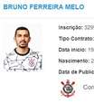 Bruno Melo aparece no BID e pode estrear pelo Corinthians no Paulista