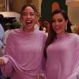 Bruna Biancardi e Rafaella Santos usam a mesma roupa e caem na risada