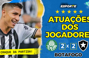 Desempenho dos jogadores do Botafogo na classicação para as quartas