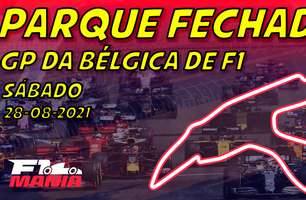 Parque Fechado: grid de largada da F1 para o GP da Bélgica