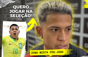 "Quero jogar na Seleção" declara Matheus Martins