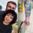 Fã de Senna tem tatuagem e deu até nome do filho em homenagem ao ídolo