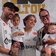 Em meio à polêmica, Neymar pai mostra vídeo do jogador com os três filhos