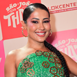 Thaynara OG explica inspiração do look e entrega qual famoso está curtindo mais a festa