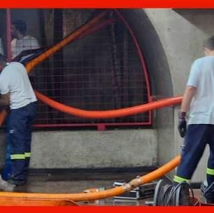 20 milhões de litros de água são drenados após alagamento no metrô em SP