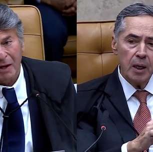 Barroso e Fux discutem durante sessão no STF: 'Não está sendo fiel aos fatos'