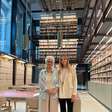 Liliana Segre e Chiara Ferragni visitam Museu do Holocausto em Milão