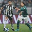 Atlético-MG chega ao sétimo jogo sem perder do Palmeiras