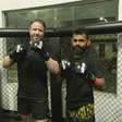 Rafa Augusto treina MMA com ex-lutador do UFC e cita benefícios