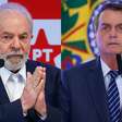 Pesquisa Ipec: Lula tem 44% e Bolsonaro 32% no 1° turno de 2022